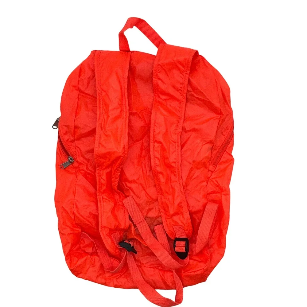 Oakley Packable Backpack Neon Orange Lightweight Travel Daypack NWT